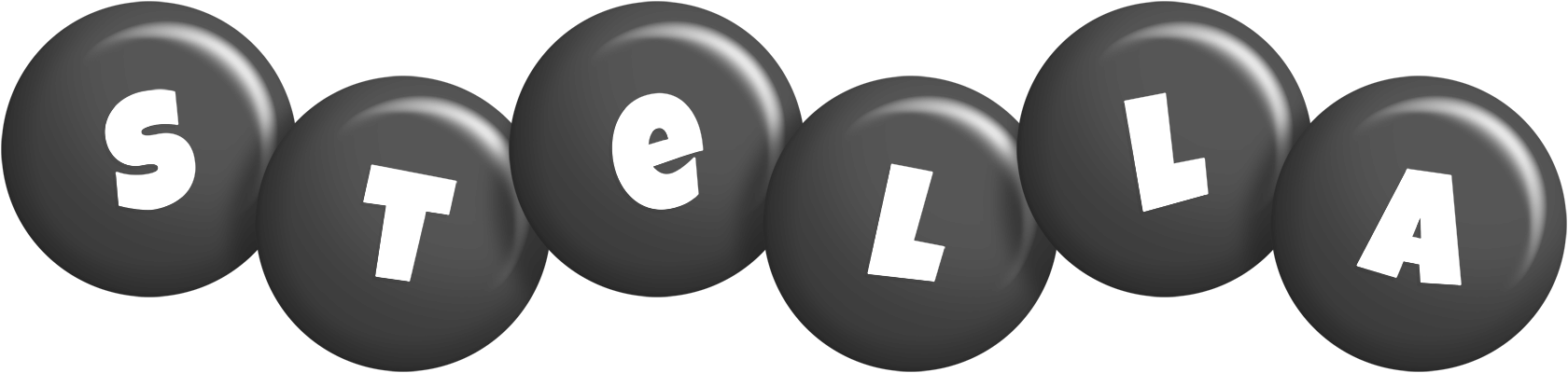 Stella candy-black logo