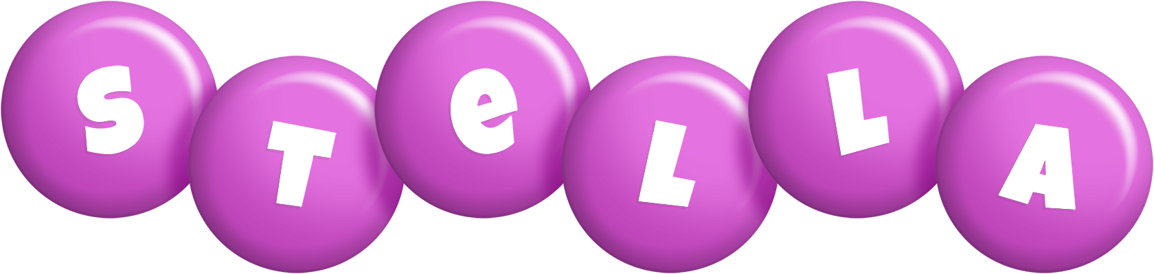 Stella candy-purple logo