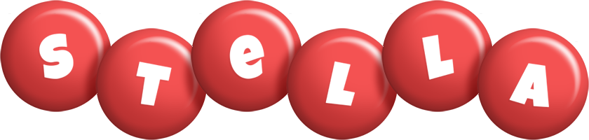 Stella candy-red logo