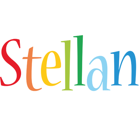 Stellan birthday logo