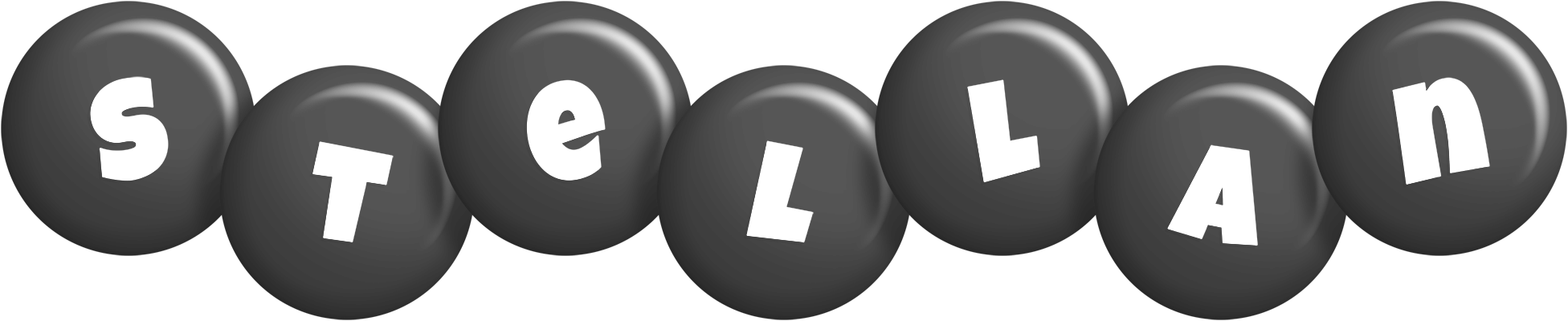 Stellan candy-black logo