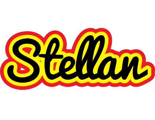 Stellan flaming logo