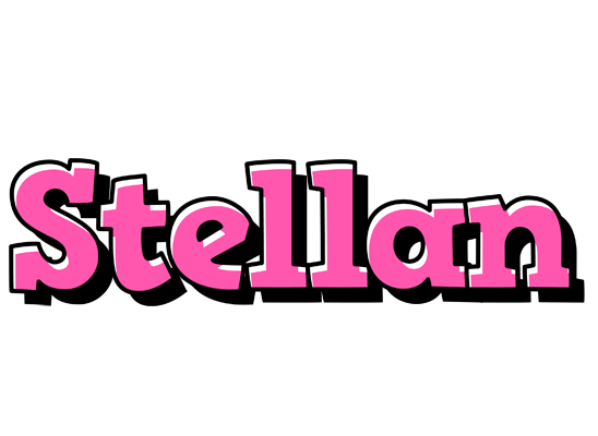 Stellan girlish logo