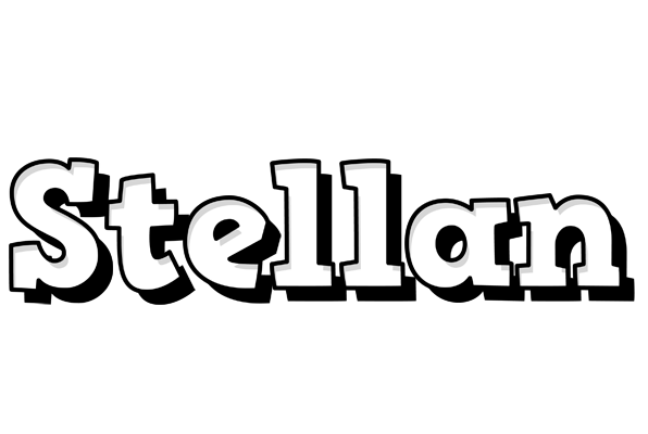Stellan snowing logo