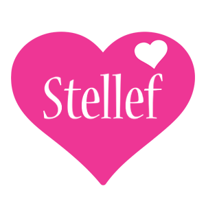 Stellef love-heart logo