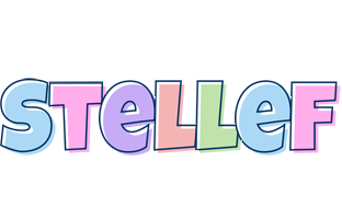 Stellef pastel logo