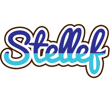 Stellef raining logo