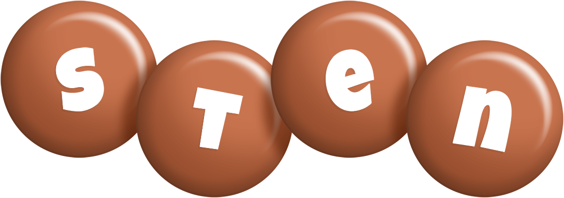 Sten candy-brown logo