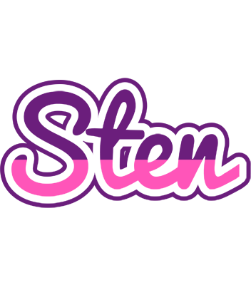Sten cheerful logo