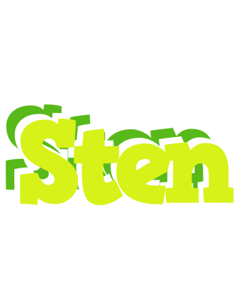 Sten citrus logo