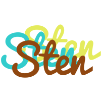 Sten cupcake logo