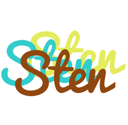 Sten cupcake logo