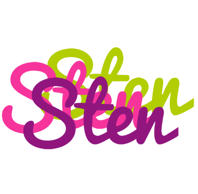 Sten flowers logo