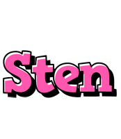 Sten girlish logo