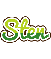 Sten golfing logo