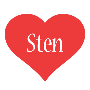 Sten love logo