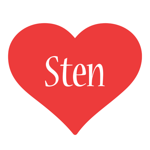 Sten love logo