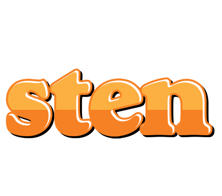 Sten orange logo
