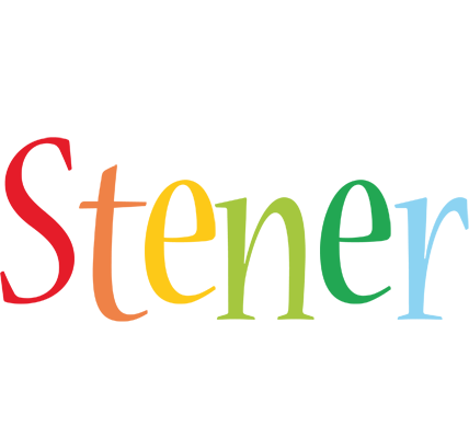 Stener birthday logo
