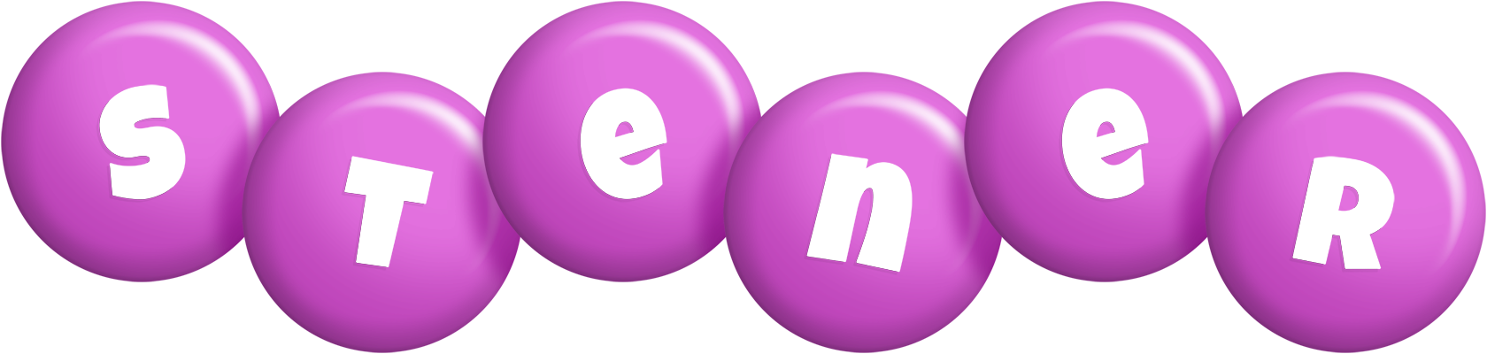 Stener candy-purple logo