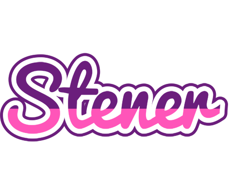 Stener cheerful logo