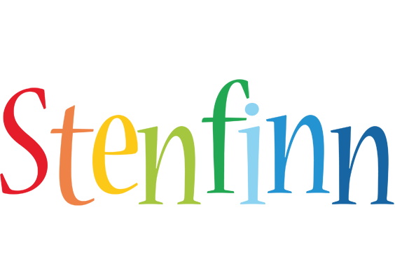 Stenfinn birthday logo