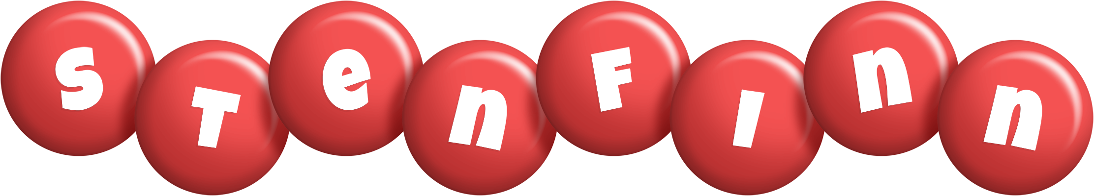 Stenfinn candy-red logo