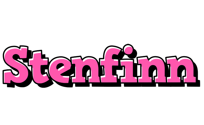 Stenfinn girlish logo