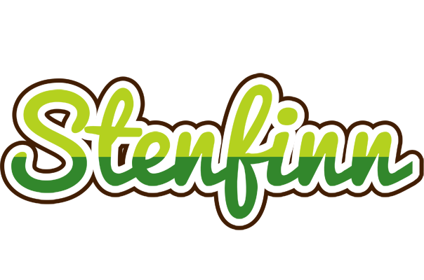 Stenfinn golfing logo