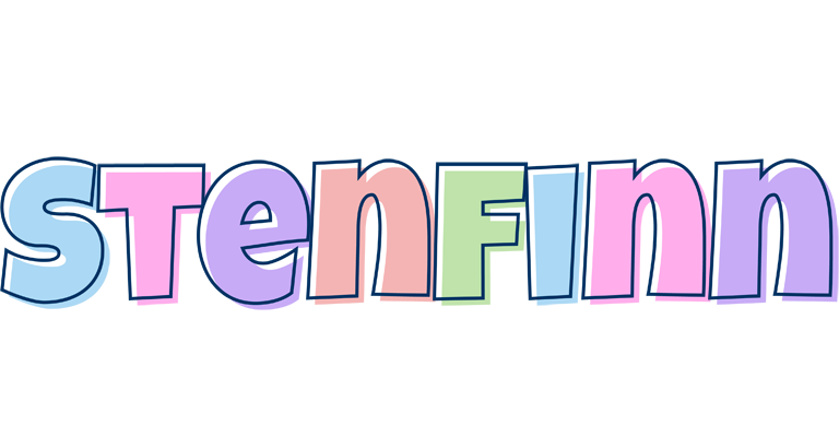 Stenfinn pastel logo