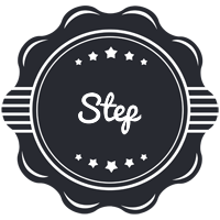 Step badge logo