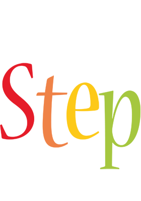 Step birthday logo