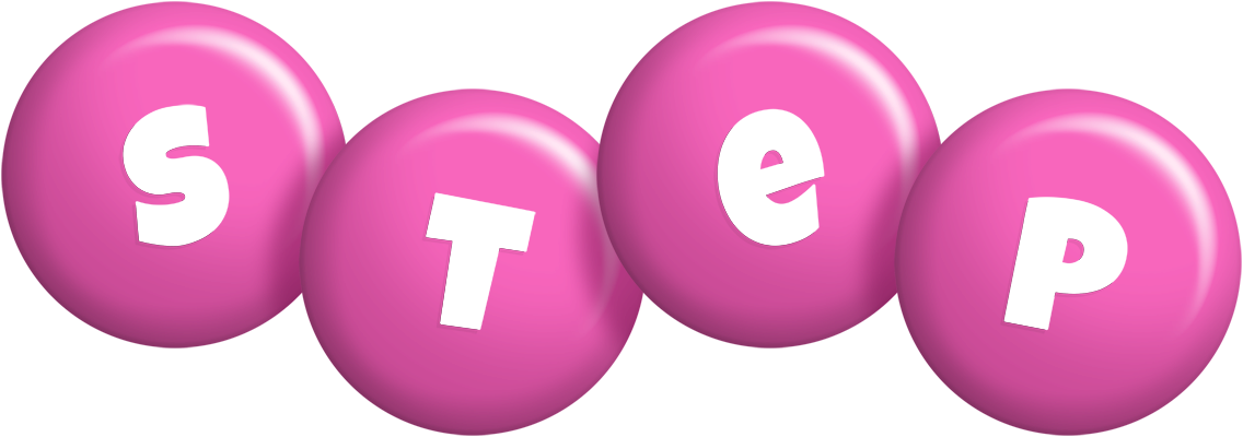 Step candy-pink logo
