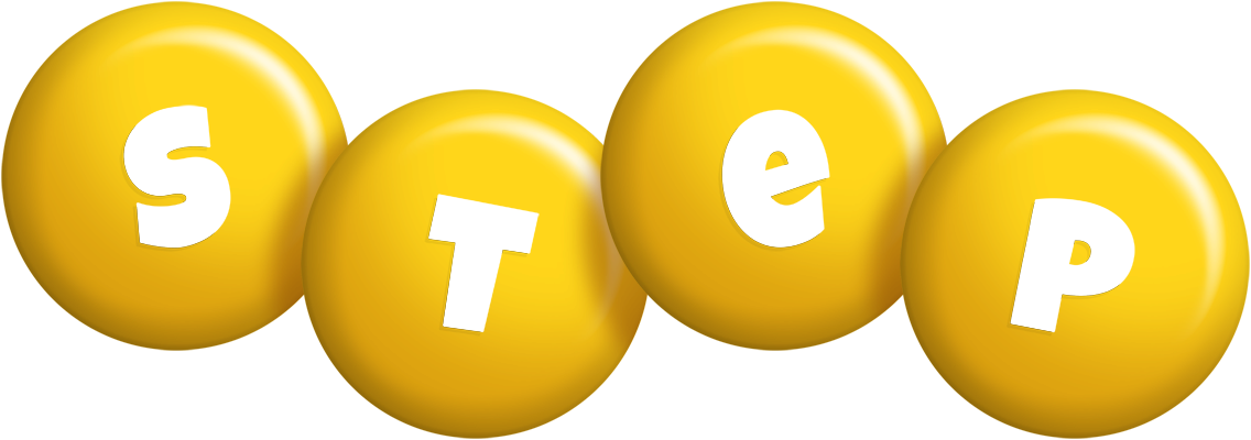 Step candy-yellow logo