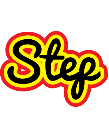 Step flaming logo