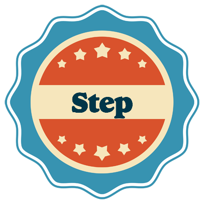 Step labels logo