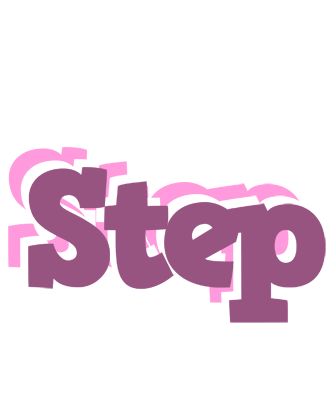 Step relaxing logo