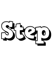 Step snowing logo