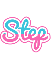 Step woman logo