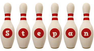 Stepan bowling-pin logo