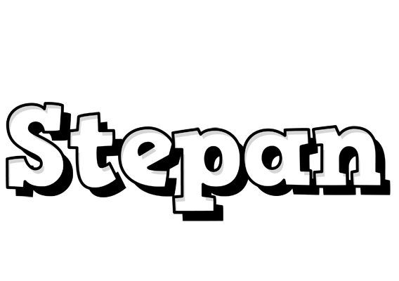 Stepan snowing logo