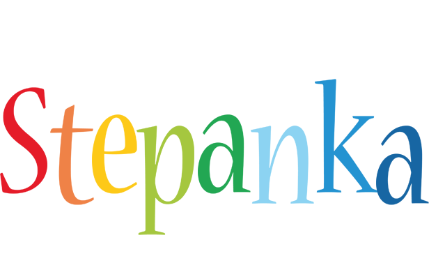 Stepanka birthday logo