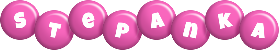 Stepanka candy-pink logo