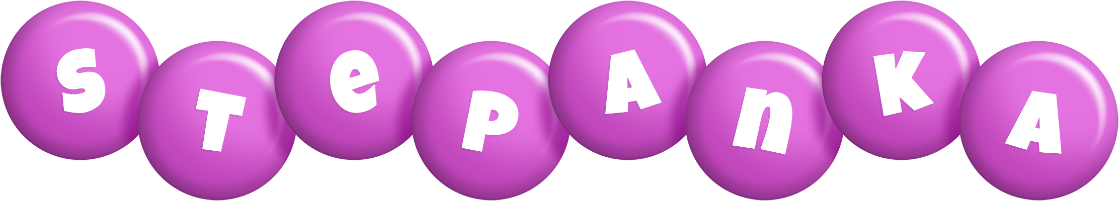 Stepanka candy-purple logo