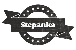 Stepanka grunge logo