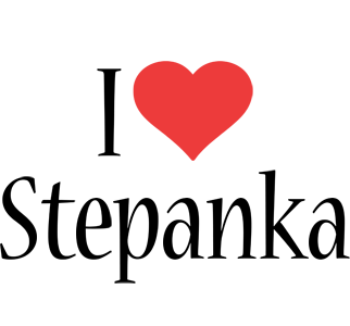 Stepanka i-love logo