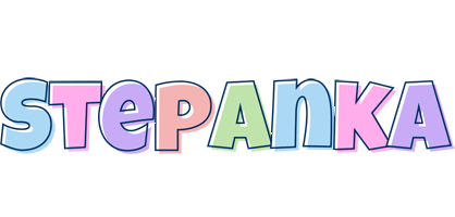 Stepanka pastel logo