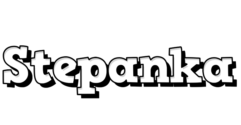 Stepanka snowing logo