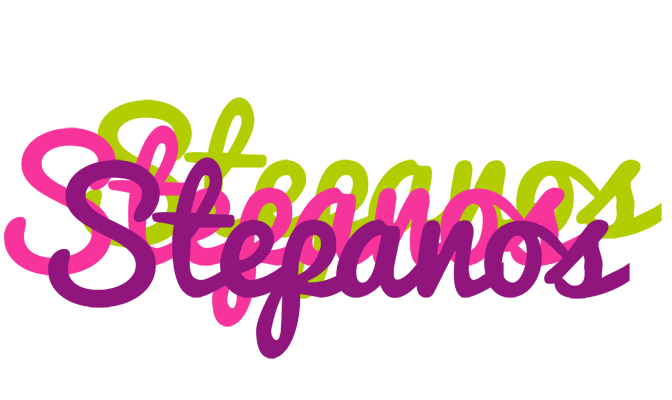 Stepanos flowers logo