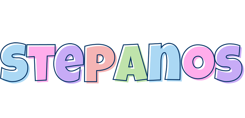 Stepanos pastel logo
